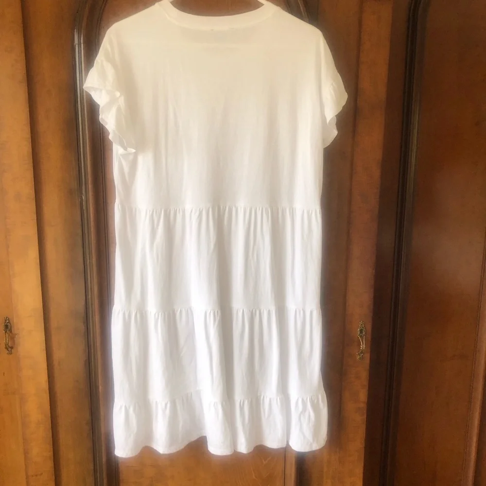 J. Crew White Re-Imagined Dress❗️